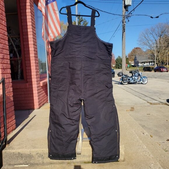 Carhartt Quilted Double Knee Bib Overalls Men's Size 3X Short NWOT Insulated - Picture 5 of 8